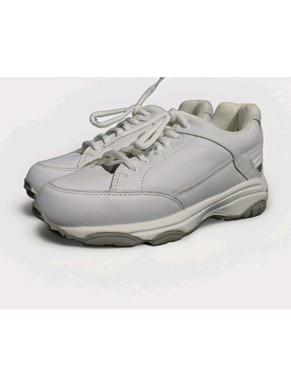 Womens Drew Orthopedic Diabetic Men's White Cheer shoes Size 6 M New in Box